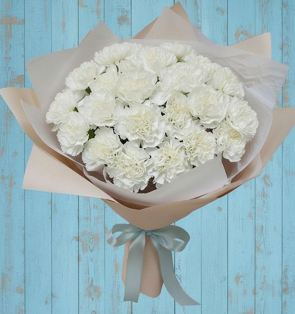 Букет цветов из: Гвоздики в Назарьево