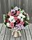 Букет цветов из: Альстромерии, Гвоздики, Розы и Хризантемы в Назарьево