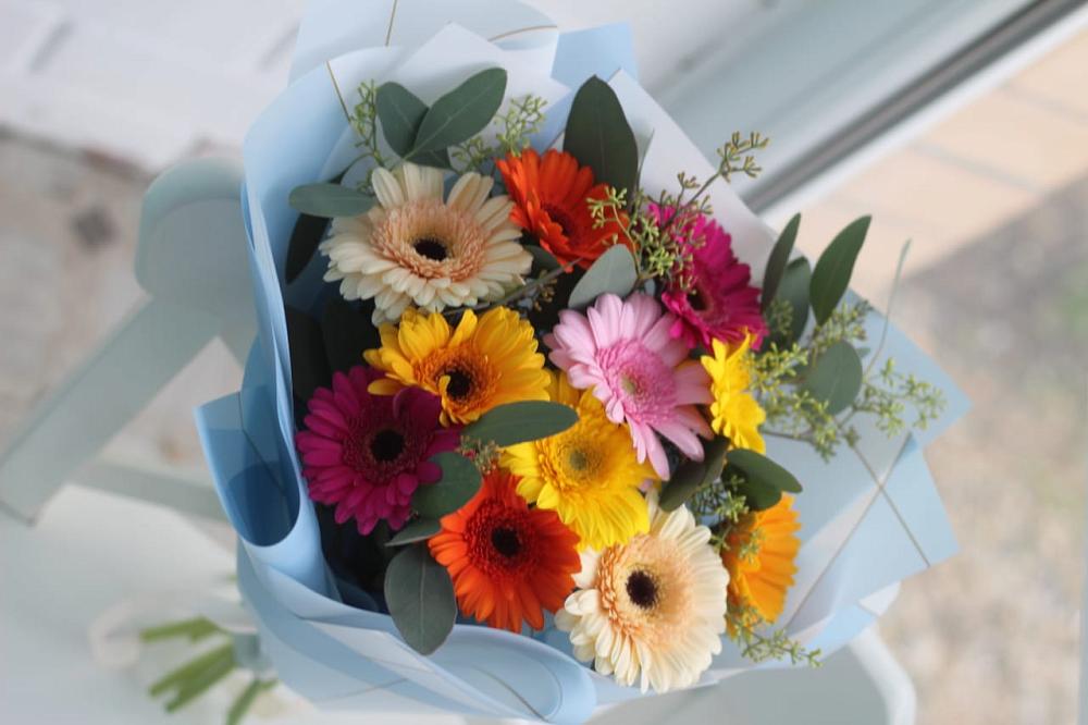 Букет цветов из: Герберы в Назарьево