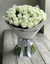 Букет 35 Белых роз в Назарьево