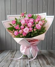 Букет Розовый кустик в Назарьево