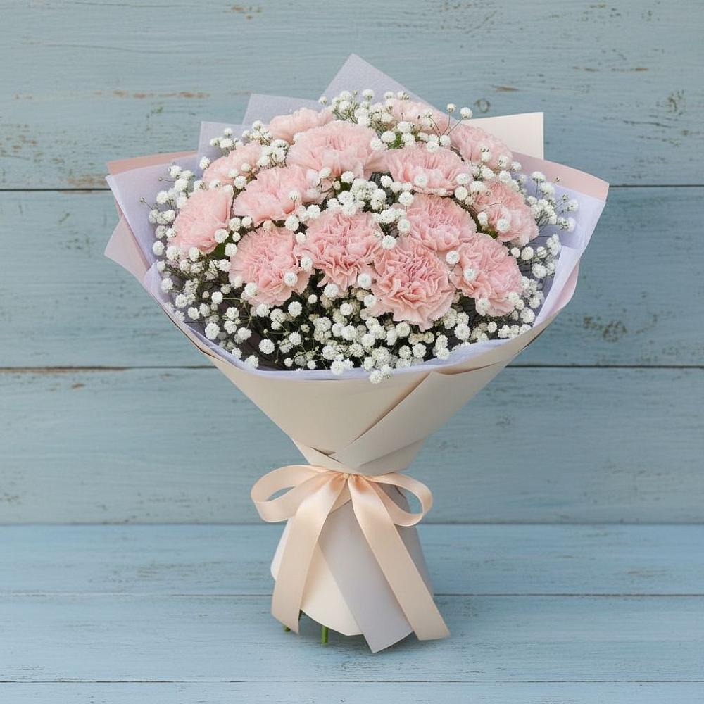 Букет цветов из: Гвоздики в Назарьево