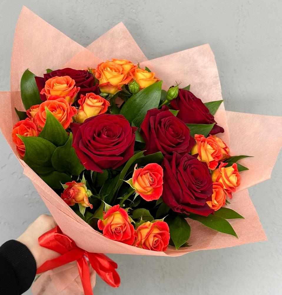 Букет Любовь и восторг в Назарьево