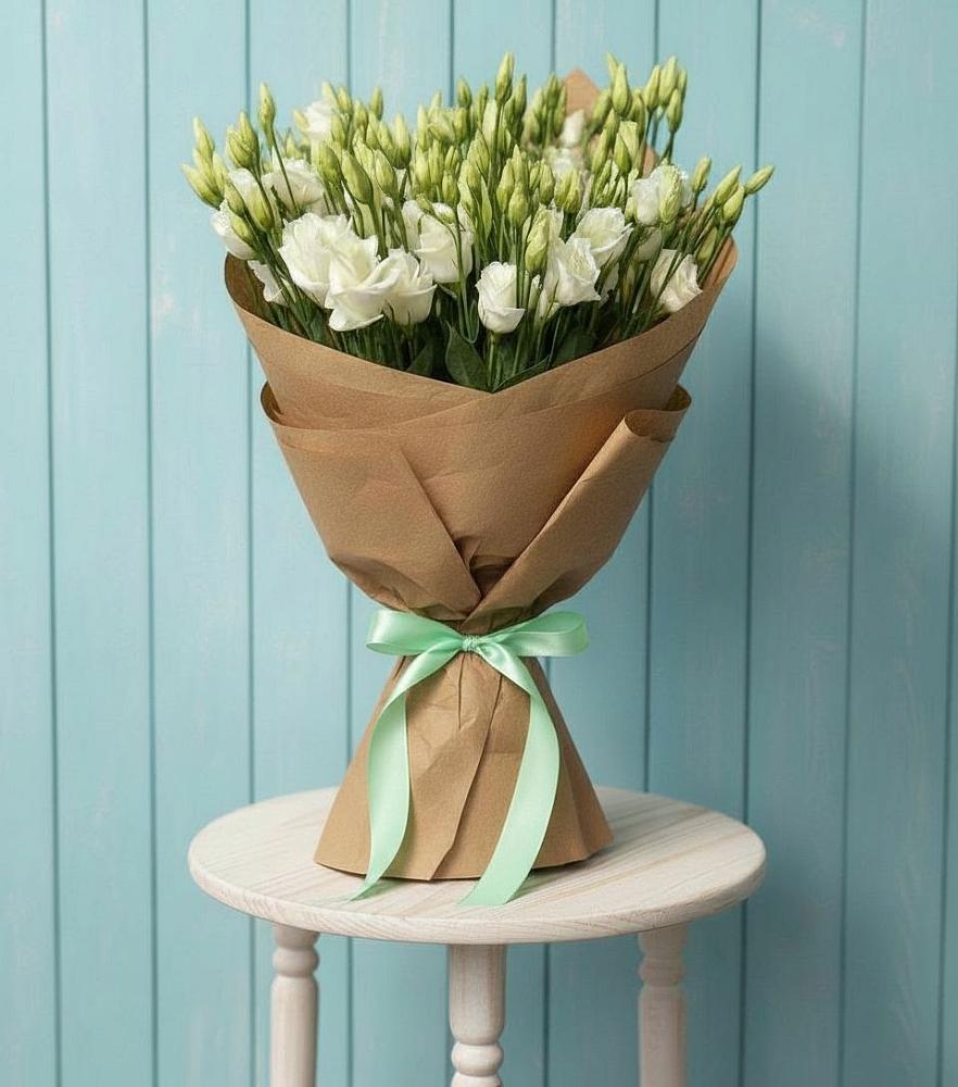 Букет цветов из: Лизиантусы в Назарьево