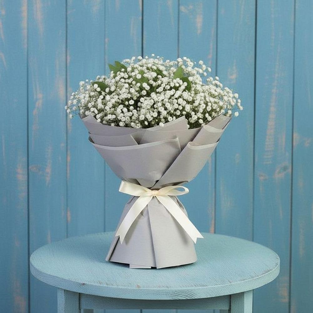 Букет цветов из: Гипсофила в Назарьево