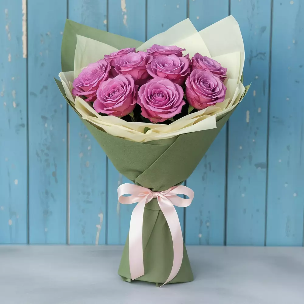 Букет Розы Фёрст Леди в Назарьево