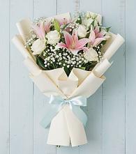 Букет цветов из:  Лилии в Назарьево